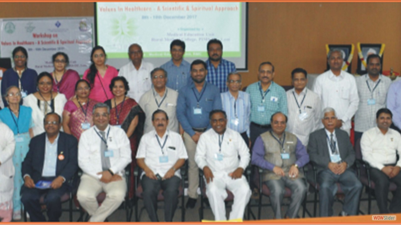 VIHASA Workshop for Faculty 8 to 10 december 2017