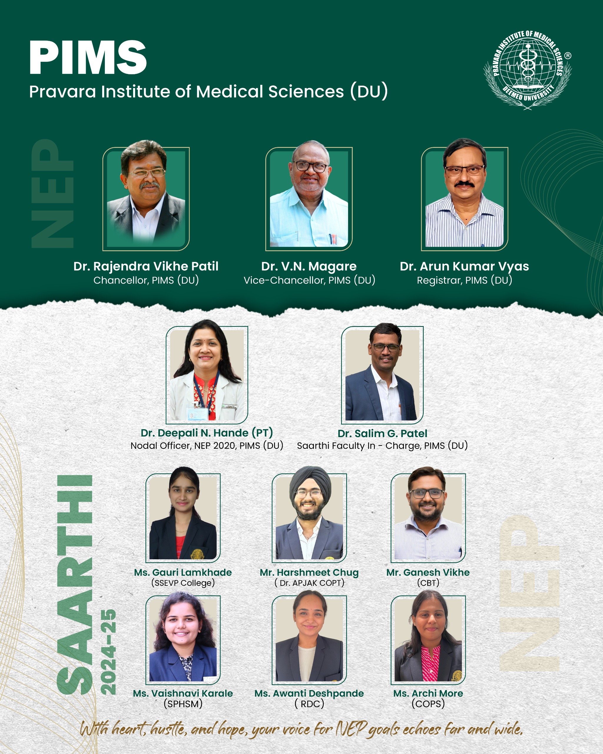 NEP SAARTHI 2024–25 Flyer